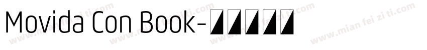 Movida Con Book字体转换